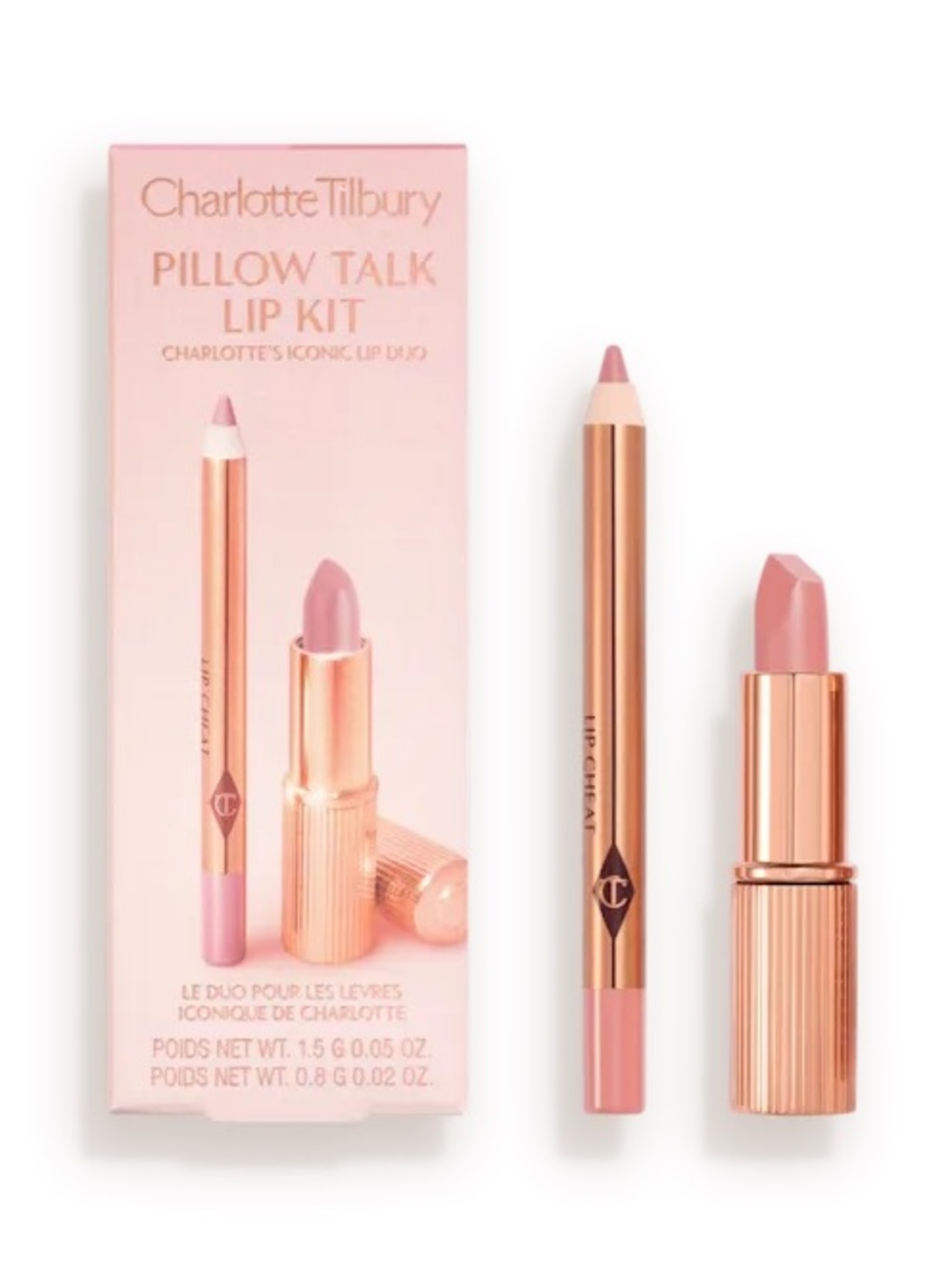 Charlotte Tilbury Pillow Talk Lip Duo - Soft Pink